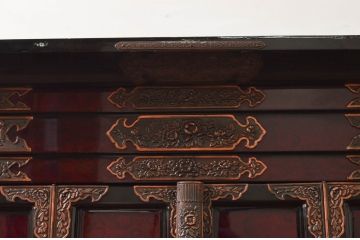 中古　未使用展示品　70代　金仏壇　落ち着きのある色合いが魅力の仏壇(定価約110万円)(R-077789)
