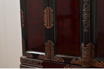 中古　未使用展示品　70代　金仏壇　落ち着きのある色合いが魅力の仏壇(定価約110万円)(R-077789)