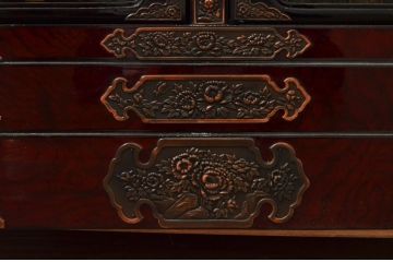 中古　未使用展示品　70代　金仏壇　落ち着きのある色合いが魅力の仏壇(定価約110万円)(R-077789)