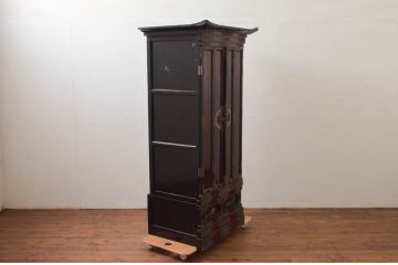 中古　未使用展示品　70代　金仏壇　落ち着きのある色合いが魅力の仏壇(定価約110万円)(R-077789)