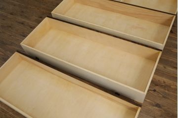 和製ビンテージ　北海道民芸家具　取り入れやすいサイズが嬉しい!落ち着きのある大人の空間を演出するチェスト(引き出し、ローボード、ローチェスト、サイドチェスト、ヴィンテージ)(R-077790)