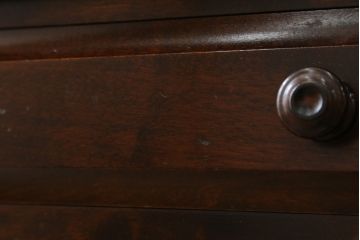 和製ビンテージ　北海道民芸家具　取り入れやすいサイズが嬉しい!落ち着きのある大人の空間を演出するチェスト(引き出し、ローボード、ローチェスト、サイドチェスト、ヴィンテージ)(R-077790)
