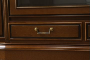 中古　美品　maruni(マルニ木工)　地中海ロイヤル(ROYAL)　クラシカルな雰囲気が魅力的なテレビ台(サイドボード、サイドキャビネット、リビングボード、ローボード、収納棚、戸棚)(定価約32万円)(R-077793)