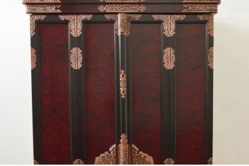 中古　新古品　展示品　100代　長岡型　モダンな雰囲気を醸し出す金仏壇(長岡仏壇)(定価約136万円)(R-077813)