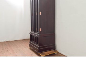 中古　新古品　未使用展示品　紫檀(シタン)材　落ち着きのある色合いが魅力の仏壇(定価約81万5千円)(R-077815)