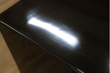 和製アンティーク　美品!!　本漆塗りでリペア済み品　前面欅(ケヤキ)材　艶のある木の色味と黒々とした金具が目を惹く仙台箪笥(収納たんす、整理タンス、時代箪笥、引き出し、チェスト)(R-077816)