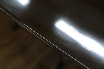 和製アンティーク　美品!!　本漆塗りでリペア済み品　前面欅(ケヤキ)材　艶のある木の色味と黒々とした金具が目を惹く仙台箪笥(収納たんす、整理タンス、時代箪笥、引き出し、チェスト)(R-077816)