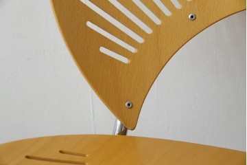 中古　美品　FREDERICIA(フレデリシア)　Nanna Ditzel(ナナ・ディッツェル)デザイン　デザイン性と機能性を兼ね備えたトリニダードチェア　定価約11万3千円相当　(R-077829)