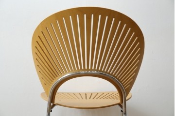 中古　美品　FREDERICIA(フレデリシア)　Nanna Ditzel(ナナ・ディッツェル)デザイン　デザイン性と機能性を兼ね備えたトリニダードチェア　定価約11万3千円相当　(R-077829)