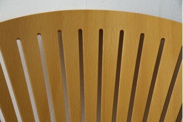 中古　美品　FREDERICIA(フレデリシア)　Nanna Ditzel(ナナ・ディッツェル)デザイン　デザイン性と機能性を兼ね備えたトリニダードチェア　定価約11万3千円相当　(R-077829)