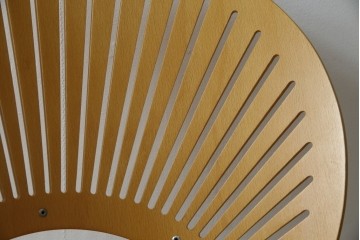 中古　美品　FREDERICIA(フレデリシア)　Nanna Ditzel(ナナ・ディッツェル)デザイン　デザイン性と機能性を兼ね備えたトリニダードチェア(ダイニングチェア)　定価約11万円相当　(R-077830)