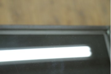 中古　美品　特注品　アンティーク調　収納付きのシンプルなショーケース　(R-077845)
