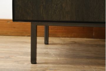 中古　美品　特注品　アンティーク調　収納付きのシンプルなショーケース(ガラスケース、Gケース、コレクションケース、ディスプレイケース、展示台、展示ケース、ジュエリーケース、飾り台、陳列台、サイドキャビネット、店舗什器)(R-077846)