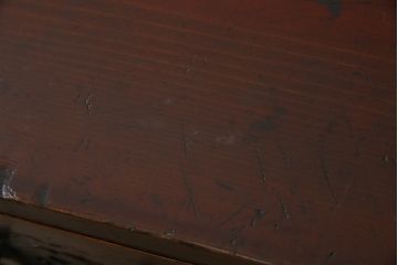 和製アンティーク　明治大正期　縁起物の巾着金具が魅力的な松本衣装箪笥(時代箪笥、和たんす、収納タンス、チェスト、引き出し)(R-077849)