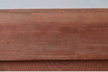 アンティーク建具　日本風情を感じさせる一枚板の蔵戸1枚(玄関戸、板戸、引き戸)(R-077882)