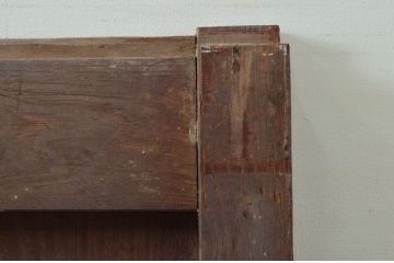 アンティーク建具　ペイント仕上げ限定　どこか懐かしい雰囲気を醸し出す蔵戸1枚(引き戸、玄関戸)(R-077885)