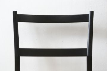 中古　Cassina(カッシーナ)　I MAESTRI COLLECTION(イ・マエストリ・コレクション)　Gio Ponti(ジオ・ポンティ)デザイン　699 SUPERLEGGERA(スーパーレジェーラ)　籐張り　アームレスチェア(ダイニングチェア、椅子、イス、いす)(R-077898)
