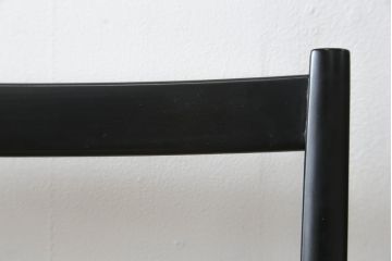 中古　Cassina(カッシーナ)　I MAESTRI COLLECTION(イ・マエストリ・コレクション)　Gio Ponti(ジオ・ポンティ)デザイン　699 SUPERLEGGERA(スーパーレジェーラ)　籐張り　アームレスチェア(ダイニングチェア、椅子、イス、いす)(R-077898)