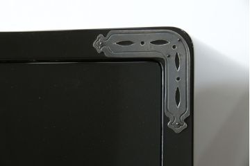 中古　最高級品!!　美しい扇の蒔絵入りの黒漆塗り桐箪笥(桐たんす、衣装箪笥、収納タンス、和タンス、引き出し)(定価推定約300万円)(R-077902)