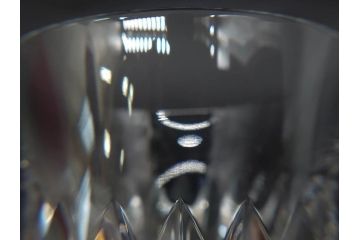 2022年　フランス　Baccarat　バカラ　CRYSTA(クリスタ)　深く彫られたカットが輝くタンブラー2客セット(コップ、グラス、ロックグラス、クリスタルガラス、フルレッドクリスタルガラス、共箱付き)(R-077915)
