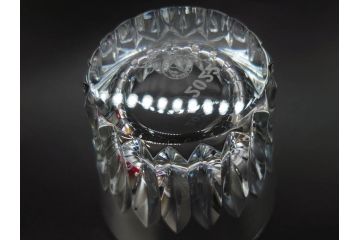 2022年　フランス　Baccarat　バカラ　CRYSTA(クリスタ)　深く彫られたカットが輝くタンブラー2客セット(コップ、グラス、ロックグラス、クリスタルガラス、フルレッドクリスタルガラス、共箱付き)(R-077915)