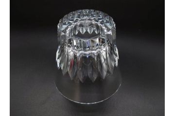 2022年　フランス　Baccarat　バカラ　CRYSTA(クリスタ)　深く彫られたカットが輝くタンブラー2客セット(コップ、グラス、ロックグラス、クリスタルガラス、フルレッドクリスタルガラス、共箱付き)(R-077915)