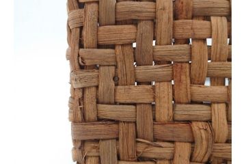 国産　山葡萄籠バッグ　やまぶどう　シンプルで使いやすい籠バッグ(手提げ袋、バック、鞄、カゴバッグ、かご、山ぶどう)(R-077918)