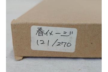真作　1999年　橋本広喜　絵夢工房　サイン入り　「春イメージ」121/270　「夏イメージ」25/270　墨彩画　豊かな自然を感じられるリトグラフ2点セット(版画、風景画、花、山、水辺、田園、壁掛け、額装、外箱付き)(R-077921)