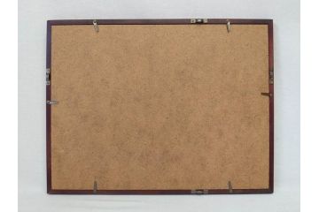 真作　1999年　橋本広喜　絵夢工房　サイン入り　「春イメージ」121/270　「夏イメージ」25/270　墨彩画　豊かな自然を感じられるリトグラフ2点セット(版画、風景画、花、山、水辺、田園、壁掛け、額装、外箱付き)(R-077921)