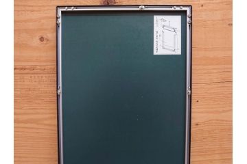 真作　1995年〜1996年　橋本広喜　絵夢工房　サイン入り　「秋の裏磐梯」57/180　「秋の熊野神社」139/150　墨彩画　豊かな自然を感じられるリトグラフ2点セット(風景画、紅葉、山、版画、壁掛け、額装、外箱付き)(R-077923)