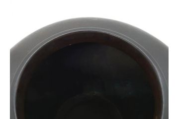 時代物　古銅　斑紫銅　盛上　生き生きと泳ぐ魚の装飾が印象的な花瓶(鮎?、アユ、高岡銅器?、花器、花生、花入、壷、壺、在銘、作家物)(R-077929)