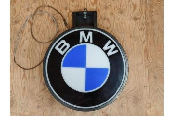 ビンテージ　レア!　BMW(ビー・エム・ダブリュー)　お部屋のアクセントになる電光看板(ヴィンテージ、ネオン、電気、電飾、ビーエム、車)(R-077930)