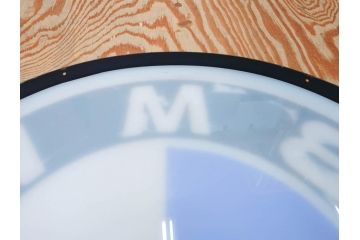 ビンテージ　レア!　BMW(ビー・エム・ダブリュー)　お部屋のアクセントになる電光看板(ヴィンテージ、ネオン、電気、電飾、ビーエム、車)(R-077930)