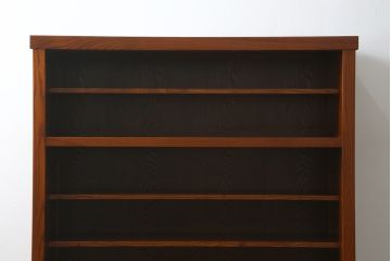 中古　美品!!　上質な和の空間を演出する水屋箪笥(食器棚、茶箪笥、戸棚、収納棚、キャビネット)(R-077937)