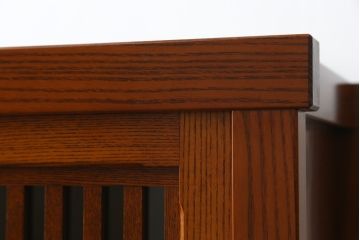 中古　美品!!　上質な和の空間を演出する水屋箪笥(食器棚、茶箪笥、戸棚、収納棚、キャビネット)(R-077937)