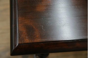 中古　松本民芸家具　#25型スツール・テーブル　クラシカルなデザインがお洒落なサイドテーブル　(R-077948)