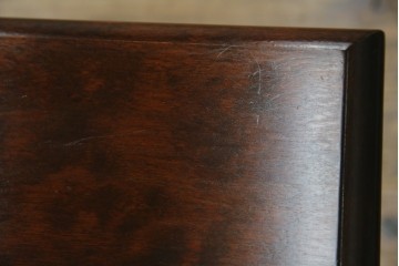 中古　松本民芸家具　#25型スツール・テーブル　クラシカルなデザインがお洒落なサイドテーブル　(R-077948)