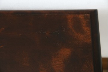 中古　松本民芸家具　#25型スツール・テーブル　クラシカルなデザインがお洒落なサイドテーブル　(R-077948)