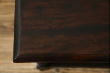 中古　松本民芸家具　#25型スツール・テーブル　クラシカルなデザインがお洒落なサイドテーブル(コーヒーテーブル、カフェテーブル、花台、飾り台、椅子、イス)(R-077949)