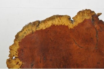和製ビンテージ　花梨(カリン)材　木本来の形を活かした存在感溢れる衝立て(パーテーション、衝い立て、つい立て、間仕切り、ディスプレイ、オブジェ、ヴィンテージ)(R-077961)