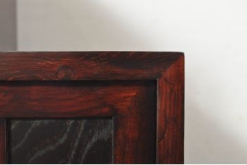 中古　アンティーク調　和のお部屋作りに取り入れやすい両面使いの小さな階段箪笥(和たんす、収納箪笥、引き出し)(R-077966)