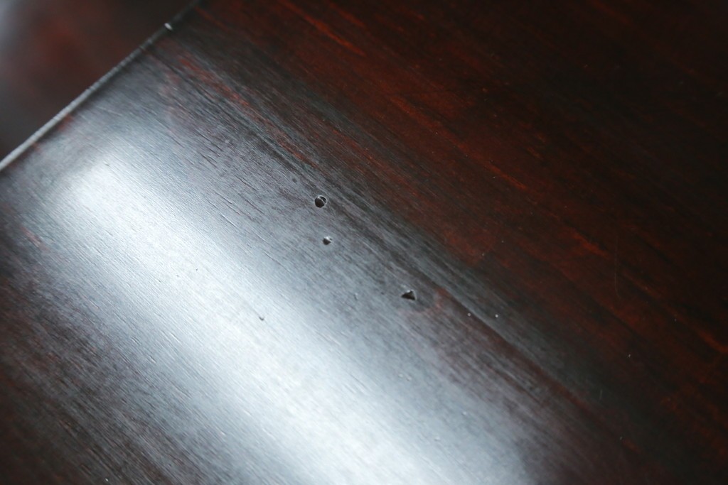 中古　アンティーク調　和のお部屋作りに取り入れやすい両面使いの小さな階段箪笥　(R-077966)