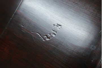 中古　アンティーク調　和のお部屋作りに取り入れやすい両面使いの小さな階段箪笥　(R-077966)