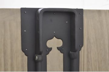 和製アンティーク　明るい木色に上品な金具が映える総桐二本松箪笥ローチェスト(時代箪笥、衣装箪笥、収納箪笥、和タンス、ローボード、引き出し、テレビ台、テレビボード)(R-077969)