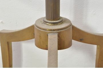 イタリアアンティーク　クラシカルで品のある佇まいが魅力の真鍮(しんちゅう)製ハンガーラック(コートハンガー、洋服掛け、帽子掛け、傘立て、ディスプレイスタンド、ディスプレイラック、店舗什器)(R-077974)
