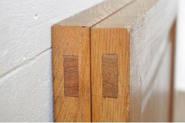 アンティーク建具　欅(ケヤキ)材　どこか懐かしい雰囲気漂う一枚板の両開き扉2枚1対(引き戸、窓)(R-077982)