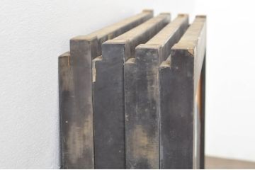 アンティーク建具　両面ガラス　和モダンの雰囲気が魅力的な書院戸4枚セット(書院窓、ガラス戸、引き戸)(R-077984)