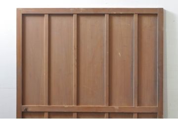 アンティーク建具　時を経た風合いが味わい深い板戸1枚(木製扉)(R-077997)