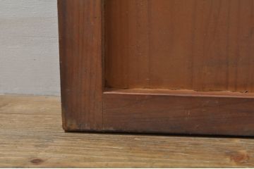 アンティーク建具　時を経た風合いが味わい深い板戸1枚(木製扉)(R-077997)