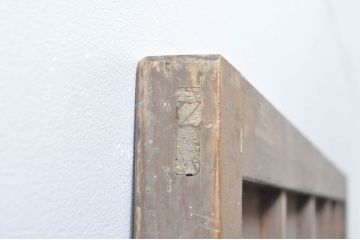 アンティーク建具　時を経た風合いが味わい深い板戸1枚(木製扉)(R-077997)
